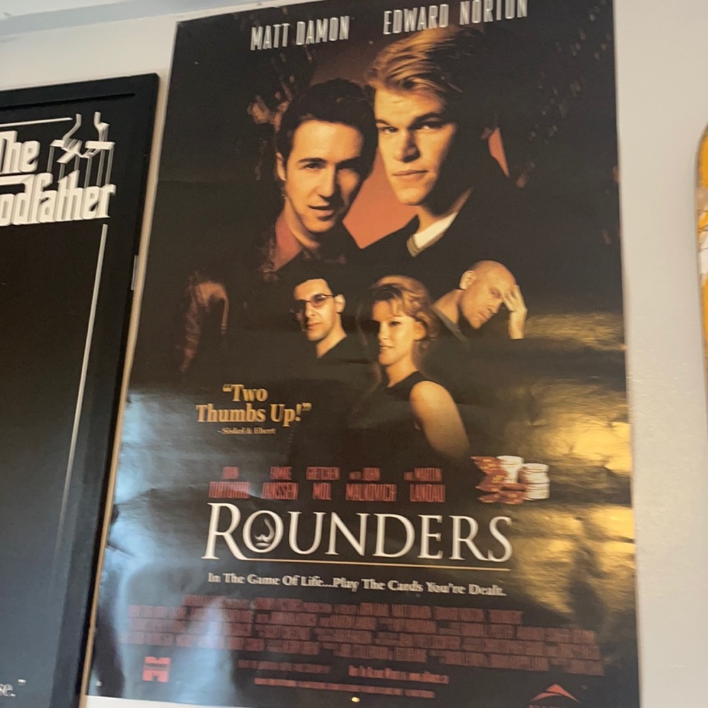 1998 rounders poster